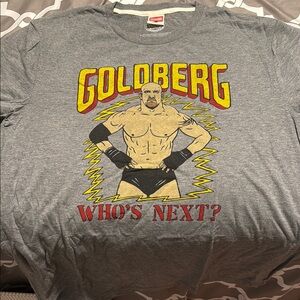 Homage WWE Goldberg Gray Graphic T-Shirt